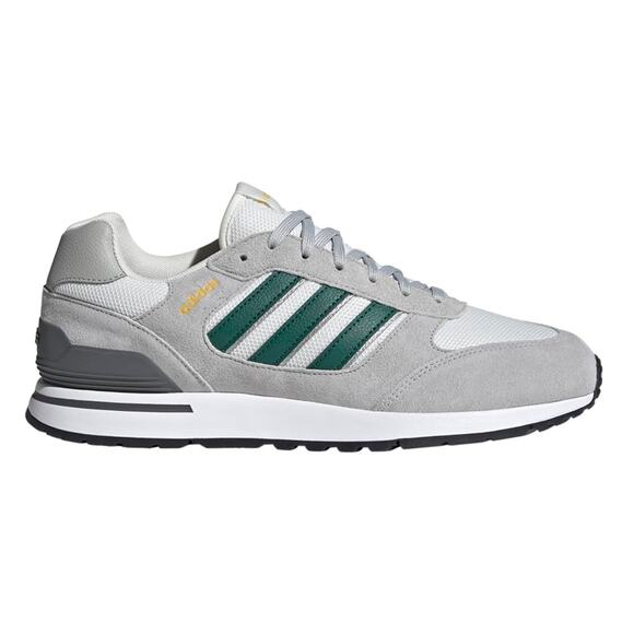 NWT adidas Men's Run 80s, Grey/Collegiate Green/White, 9.5 - Picture 5 of 6